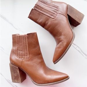 Steve Madden Leather Booties